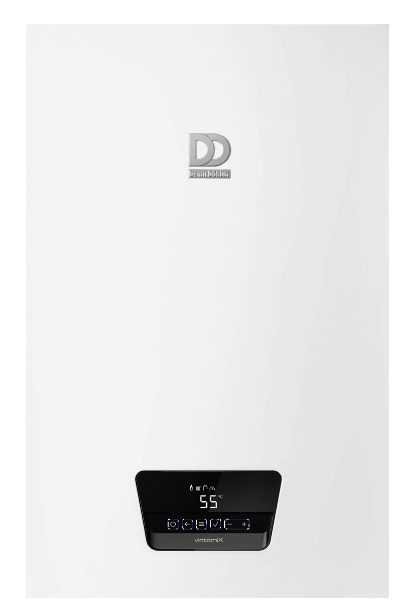 Demirdöküm Vintomix P24/28-AS/1 24 kW 20.640 kcal/h yoğuşmalı Kombi Modeli